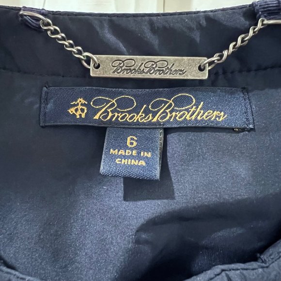 Brooks Brother Quilted Polyester Bomber Jacket - Size 6 - Picture 3 of 9